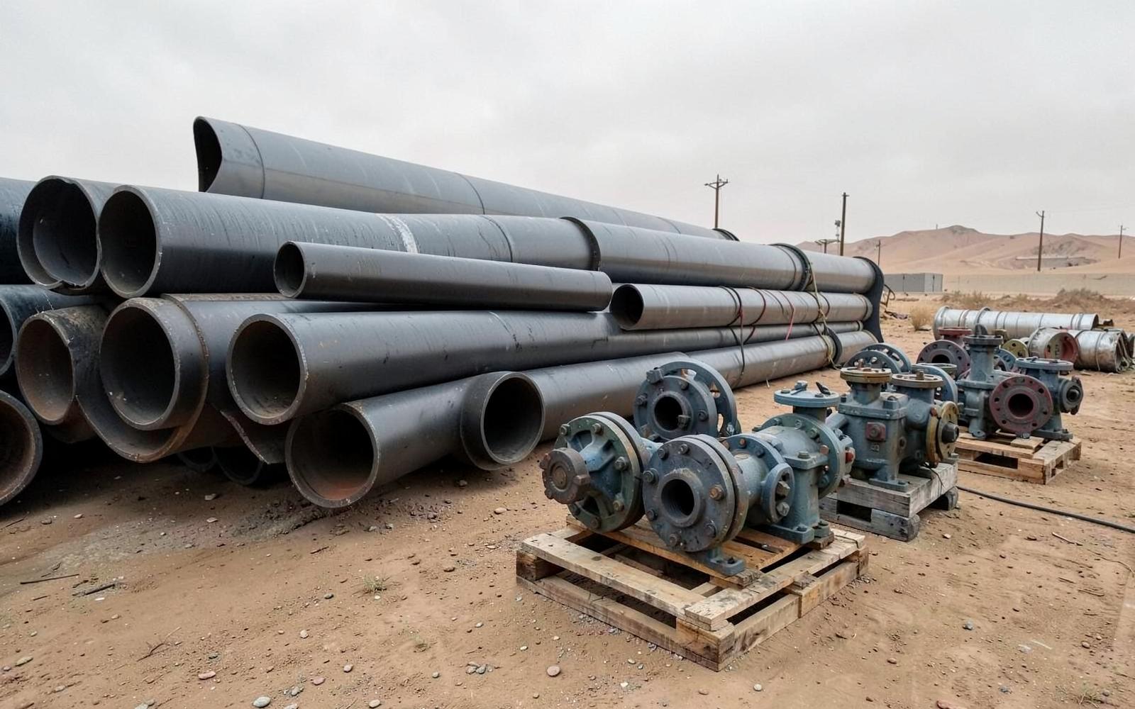 Pipeline Materials & Equipment — Mena Oceana